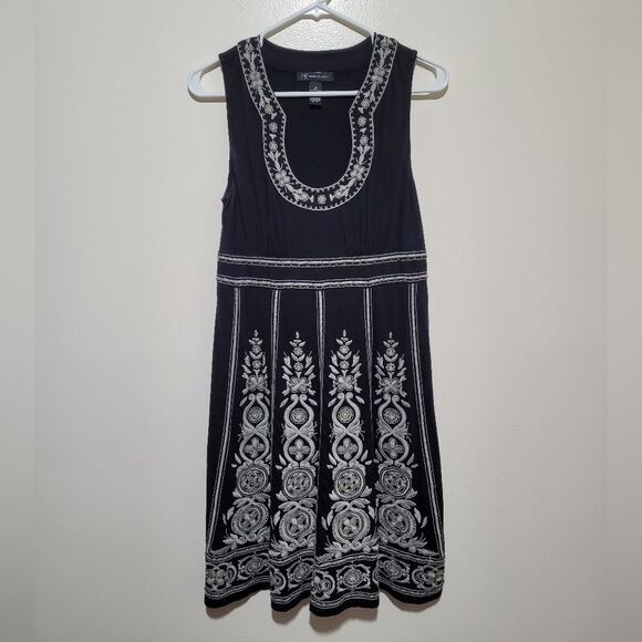 INC International Concepts Dresses & Skirts - INC International Concepts Black Sleeveless Midi Sundress